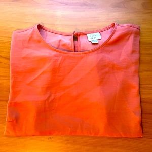 Women’s coral blouse